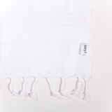 Joie de Vivre keyf Turkish beach towel label