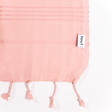 Rosé All Day keyf Turkish beach towel label